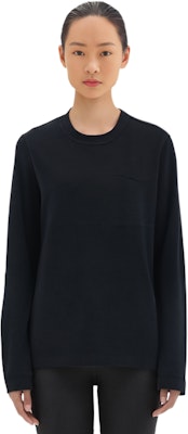 (W) Brunello Cucinelli FW22 黑色純色口袋圓領毛衣 MPT18BB310-C055 Shop (W) Brunello Cucinelli FW22 黑色純色口袋圓領毛衣 MPT18BB310-C055