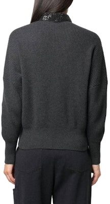 (W) Brunello Cucinelli FW23 灰色長袖套頭毛衣 M12719014-C2803 Shop (W) Brunello Cucinelli FW23 灰色長袖套頭毛衣 M12719014-C2803