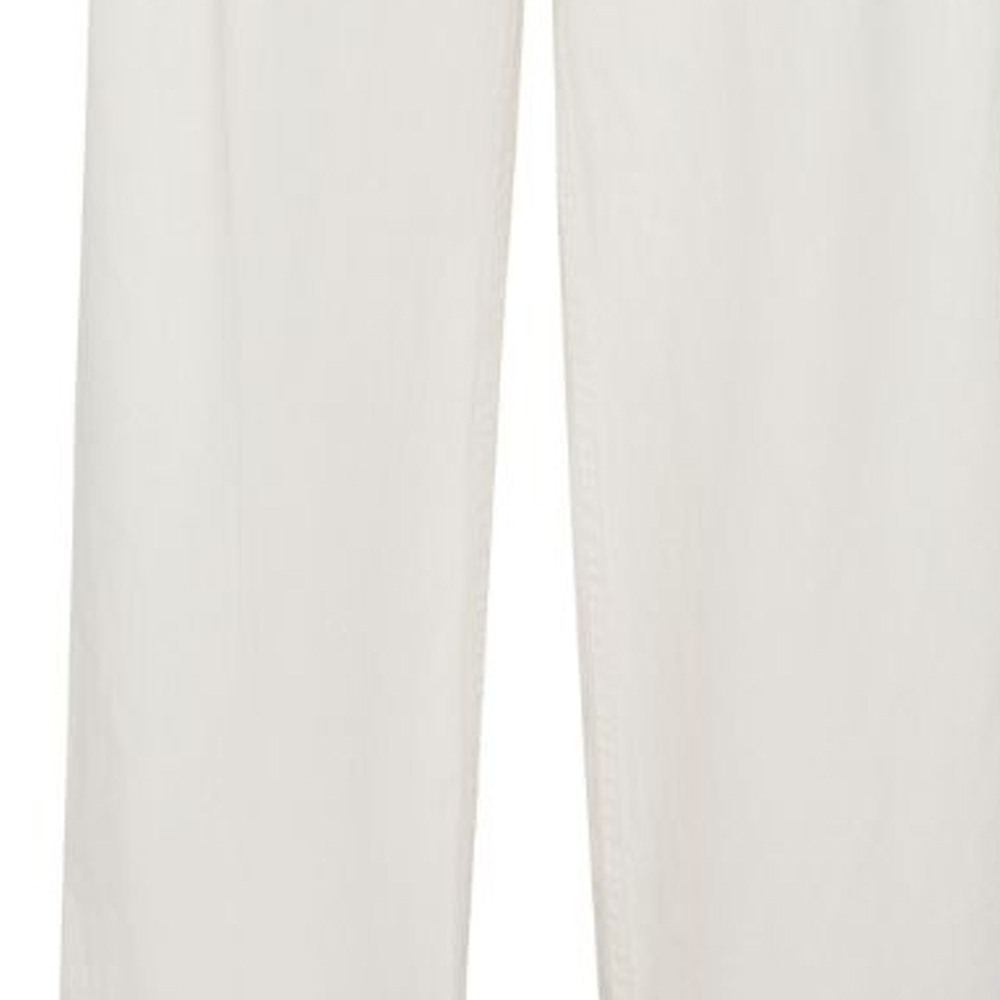 Details for (W) Brunello Cucinelli FW23 高腰直筒休閒長褲 白色. ML996P5889-C8739