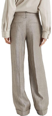 (W) Brunello Cucinelli FW23 高腰寬褲 休閒長褲 米色. MH567P8492-C002 Purchase (W) Brunello Cucinelli FW23 高腰寬褲 休閒長褲 米色. MH567P8492-C002