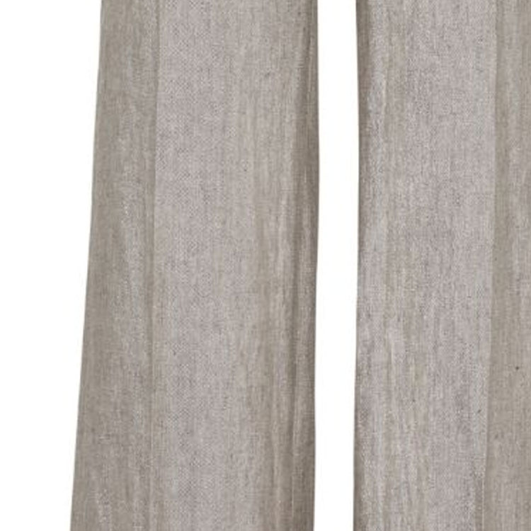 Sizing (W) Brunello Cucinelli FW23 高腰寬褲 休閒長褲 米色. MH567P8492-C002