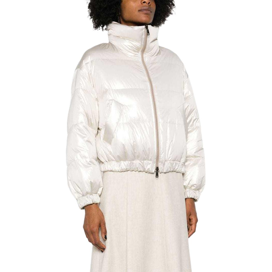 Purchase (W) Brunello Cucinelli FW24 雙面羽絨外套 奶油白色款式。 ML1597927-C130