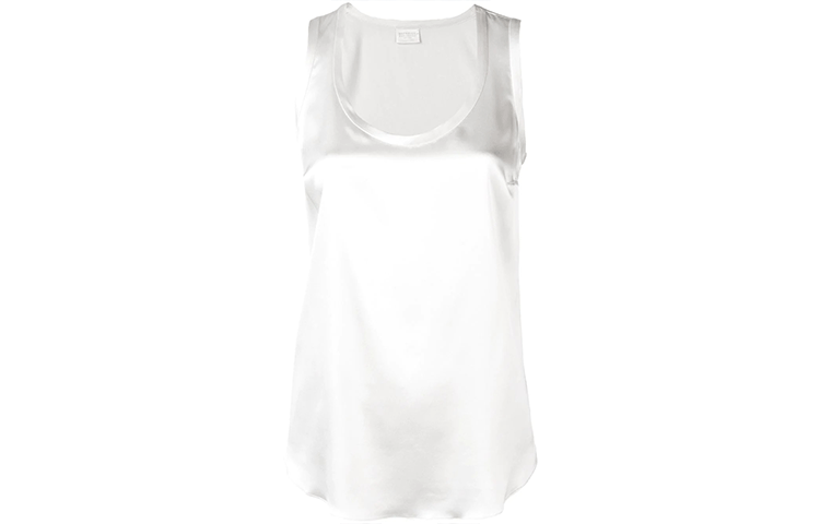 (Women) Brunello Cucinelli Sparkling Tank Top Women SS22 White M0C59E0600-C2350