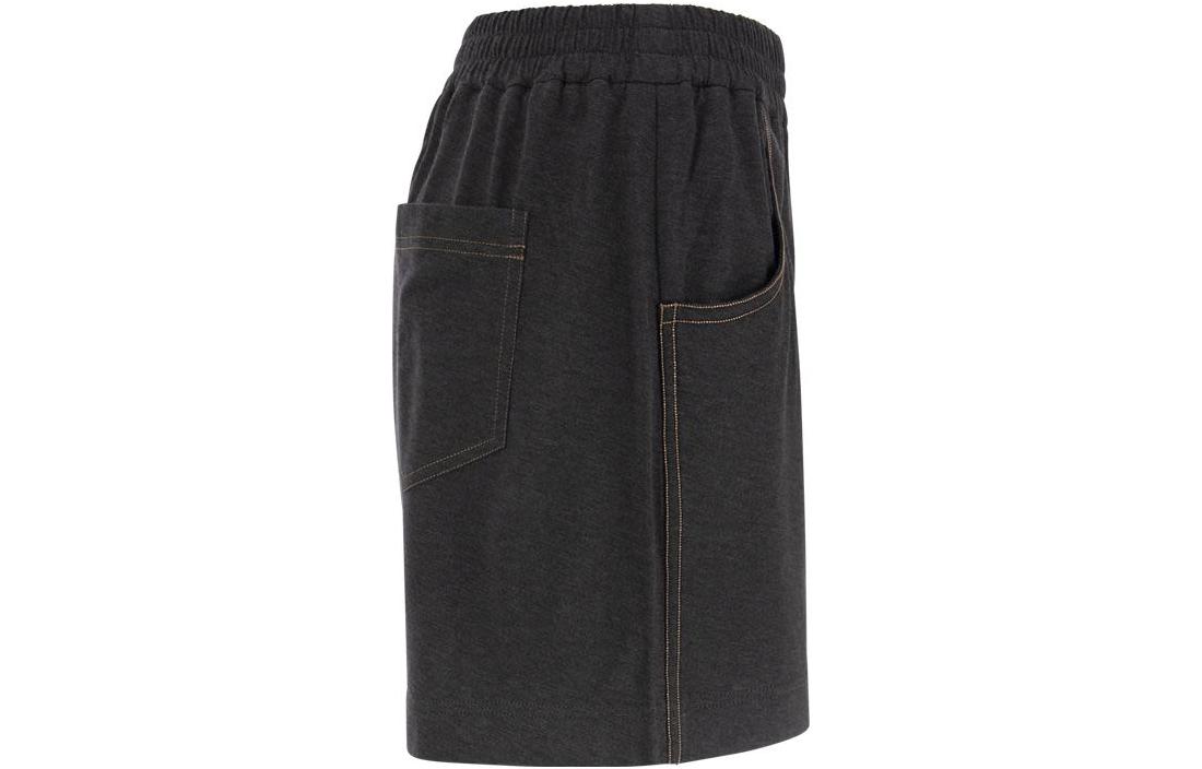 Shop (W) 布內羅庫奇納利 SS22 灰色彈性腰休閒短褲 M0A45EE499-C390