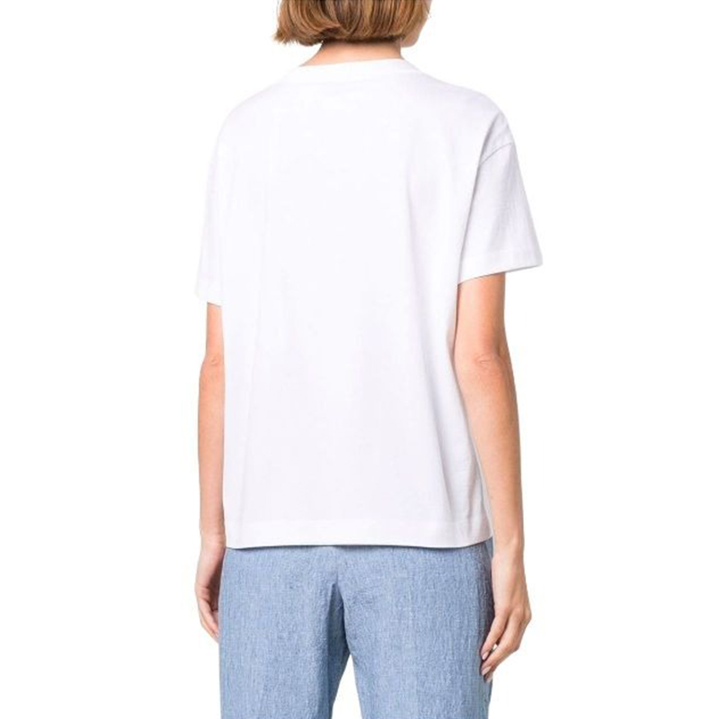 Purchase (W) 브루넬로 쿠치넬리 SS22 화이트 크루넥 반팔 티셔츠. M0A45DD360-C159