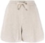 Buy (W) Brunello Cucinelli SS23 米白色抽繩針織休閒短褲 MDV726089-CJ430