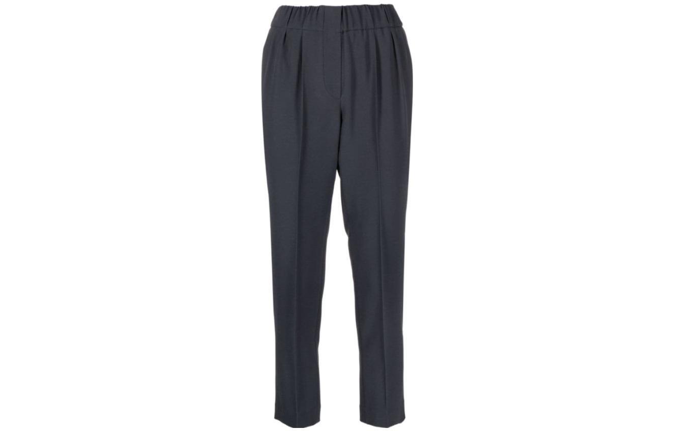 Order (W) Brunello Cucinelli SS23 高腰直筒七分褲 灰色 MA029P1673-C8901