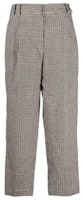 (Women) Brunello Cucinelli SS23 Houndstooth Relaxed Trousers Tobacco Brown MD547P8292-C825 (Women) Brunello Cucinelli SS23 Houndstooth Relaxed Trousers Tobacco Brown MD547P8292-C825