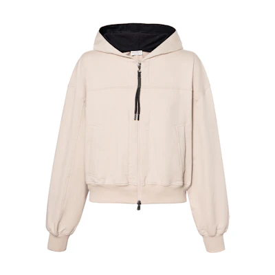 (Women) Brunello Cucinelli SS23 Ivory Solid Casual Jacket. MP827BL406-CYG38