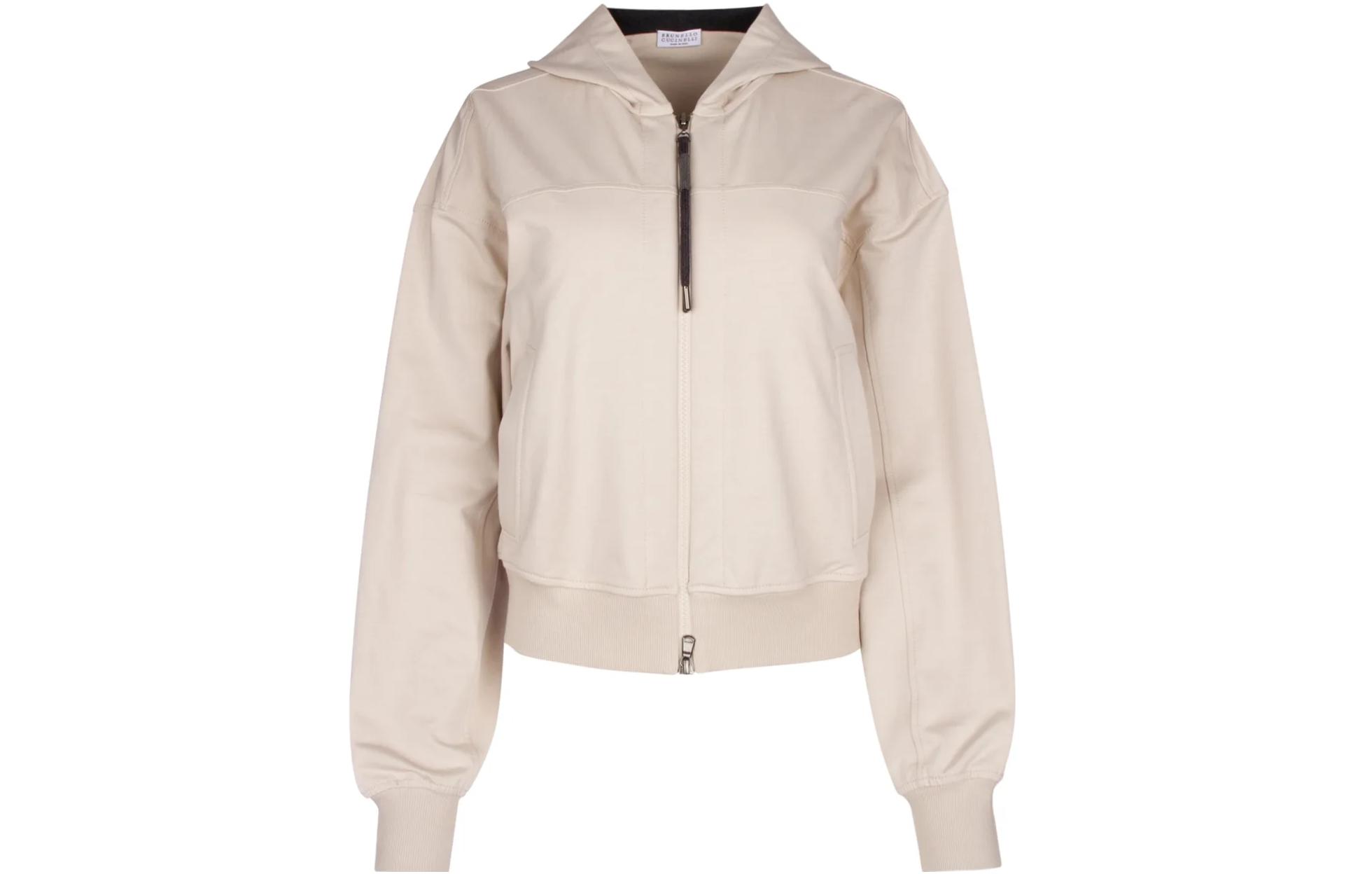 Order (W) Brunello Cucinelli SS23 象牙色純色休閒外套 MP827BL406-CYG38