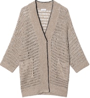 (Women) Brunello Cucinelli SS23 Knitwear Brown MDK332606-CIN19 (Women) Brunello Cucinelli SS23 Knitwear Brown MDK332606-CIN19