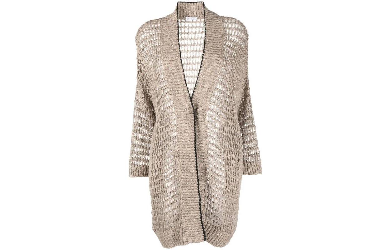 Order (W) Brunello Cucinelli SS23 春夏棕色針織衫 MDK332606-CIN19