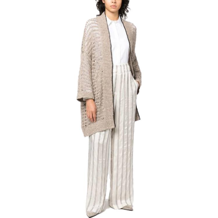 Purchase (W) Brunello Cucinelli SS23 春夏棕色針織衫 MDK332606-CIN19