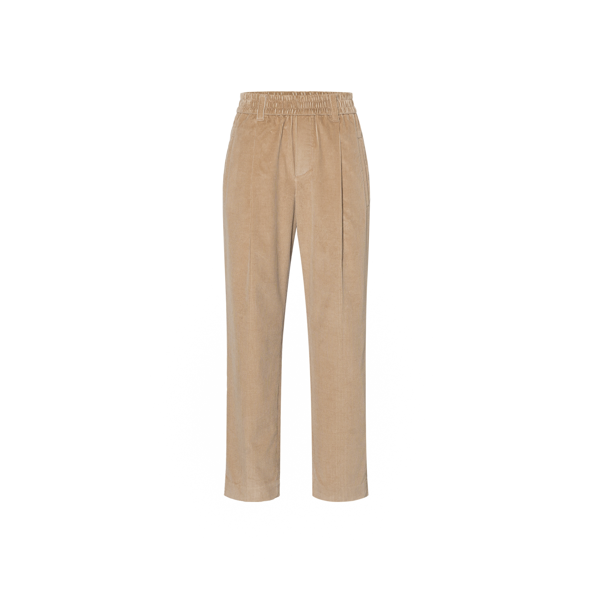 (Women) Brunello Cucinelli SS23  Solid Straight-Leg Casual Pants. MP436P8416-C079