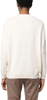 Shop (W) Brunello Cucinelli SS23 條紋印花米色圓領毛衣 M16188700-C9575