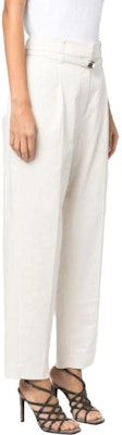 (W) 布鲁内罗库奇内利 SS23 白色高腰长款休闲裤 MA130P8298-C579 Purchase (W) 布鲁内罗库奇内利 SS23 白色高腰长款休闲裤 MA130P8298-C579