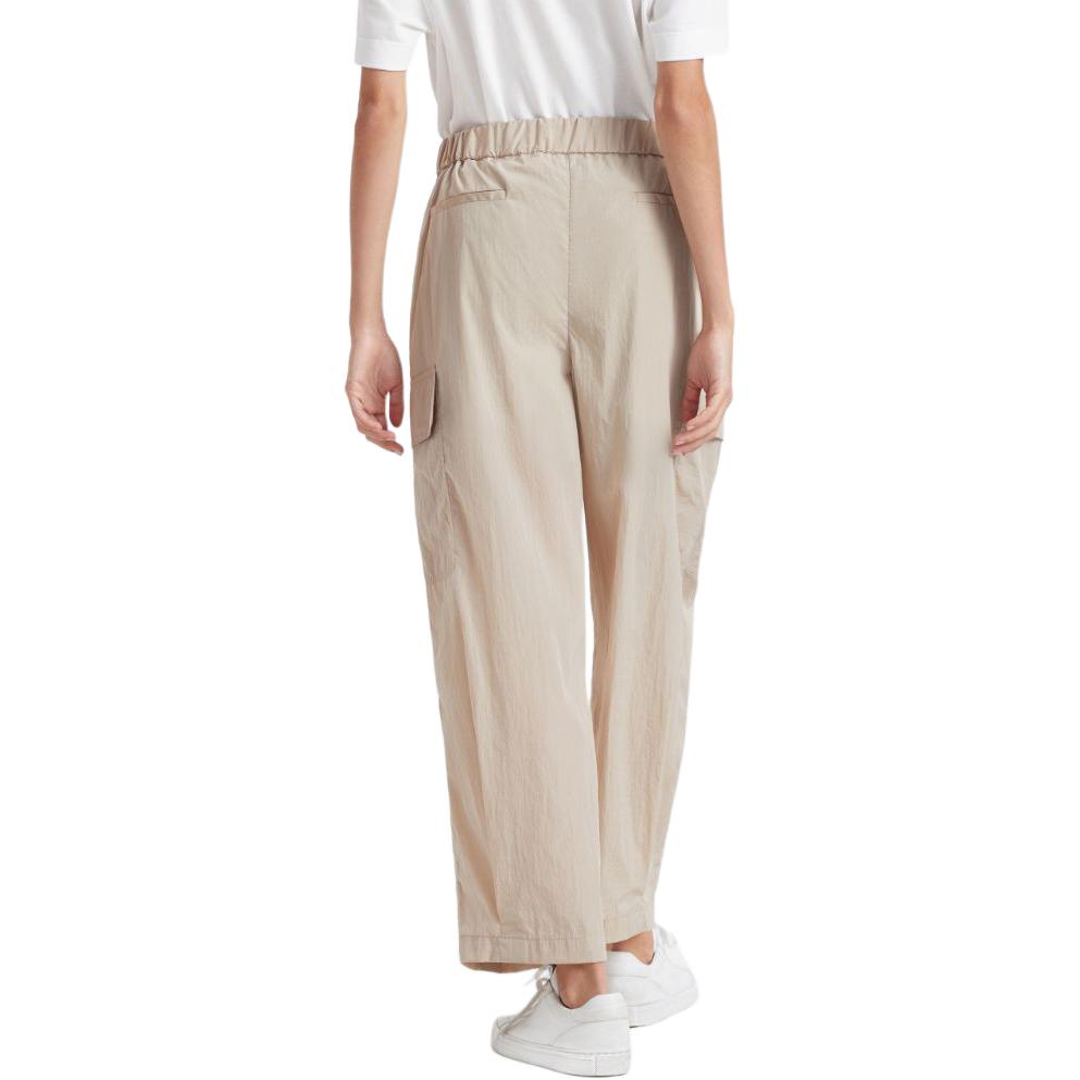 Purchase (W) 브루넬로 쿠치넬리 SS24 베이지 하이웨이스트 스트레이트 팬츠. MH560EG799-C8952