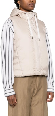 (W) Brunello Cucinelli SS24 米色無袖連帽羽絨外套 MH5047920P Purchase (W) Brunello Cucinelli SS24 米色無袖連帽羽絨外套 MH5047920P