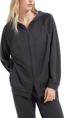 (W) Brunello Cucinelli SS24 灰色條紋長袖連帽外套。 MD828SM606-C8247 Order (W) Brunello Cucinelli SS24 灰色條紋長袖連帽外套。 MD828SM606-C8247