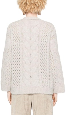 (W) Brunello Cucinelli SS24 淺灰色圓領針織套頭毛衣。 MDU336110-C9610 Shop (W) Brunello Cucinelli SS24 淺灰色圓領針織套頭毛衣。 MDU336110-C9610