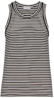 (Women) Brunello Cucinelli SS24 Striped Crewneck Casual Vest White. ML929EH820-C7122 (Women) Brunello Cucinelli SS24 Striped Crewneck Casual Vest White. ML929EH820-C7122