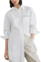 Lookbook (W) Brunello Cucinelli SS24 鏈條細節長袖襯衫 白色 M0091ML916-C159