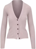 (Women) Brunello Cucinelli SS24 Pink Ribbed V-Neck Button Knit Cardigan Women M9A822206PC9614 (Women) Brunello Cucinelli SS24 Pink Ribbed V-Neck Button Knit Cardigan Women M9A822206PC9614