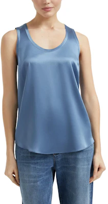 (W) Brunello Cucinelli Stretch Silk Satin Scoop Neck Tank Top M0C59E0600-C2641 Buy (W) Brunello Cucinelli Stretch Silk Satin Scoop Neck Tank Top M0C59E0600-C2641