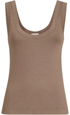 (W) Brunello Cucinelli Tank Top Rajut Leher Lebar Katun Ribbed M0TC8FX210-C8705 Buy (W) Brunello Cucinelli Tank Top Rajut Leher Lebar Katun Ribbed M0TC8FX210-C8705