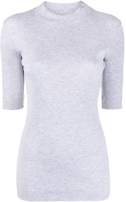 (W) Brunello Cucinelli 女款灰色針織圓領短袖T恤 SS23 MH990BM114-C137 Order (W) Brunello Cucinelli 女款灰色針織圓領短袖T恤 SS23 MH990BM114-C137