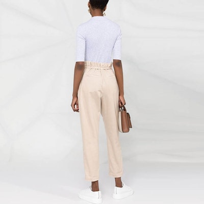 (W) Brunello Cucinelli 女款灰色針織圓領短袖T恤 SS23 MH990BM114-C137 Shop (W) Brunello Cucinelli 女款灰色針織圓領短袖T恤 SS23 MH990BM114-C137