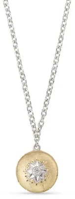 (W) BUCCELLATI 18K黃金與白金鑽石吊墜 女款 - 黃金設計 JAUPENO15111 Order (W) BUCCELLATI 18K黃金與白金鑽石吊墜 女款 - 黃金設計 JAUPENO15111