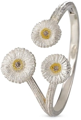 (W) BUCCELLATI Blossoms Daisy 925純銀鑲鑽女性手鍊 JAGBRA013863 Lookbook (W) BUCCELLATI Blossoms Daisy 925純銀鑲鑽女性手鍊 JAGBRA013863