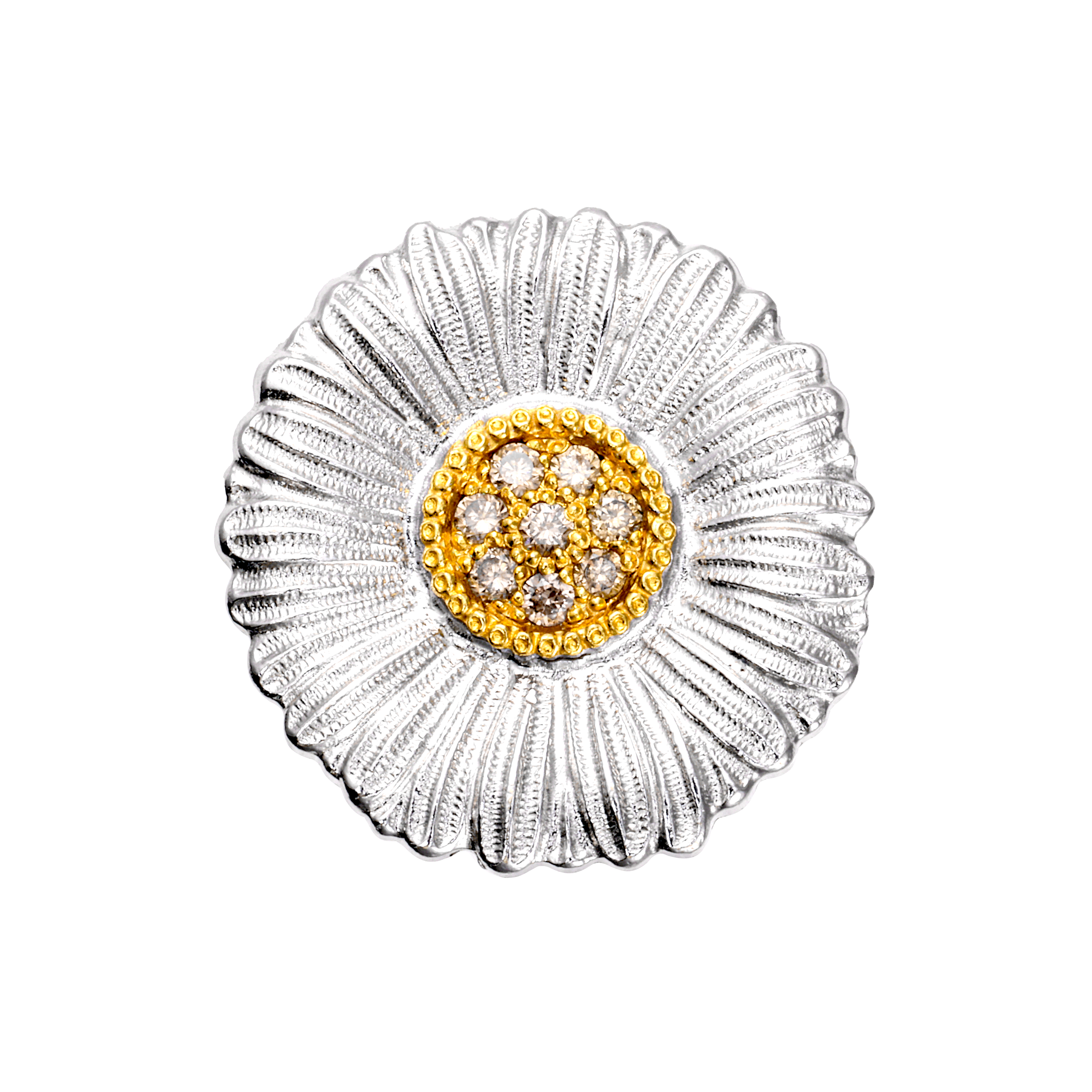 Lookbook (W) Buccellati BLOSSOMS 雛菊銀鑽耳環 大款 2.5公分 JAGEAR012313