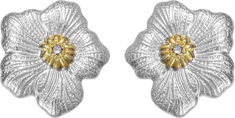 (W) BUCCELLATI Blossoms Gardenia 925純銀鑲鑽石女性耳環. JAGEAR012277 Buy (W) BUCCELLATI Blossoms Gardenia 925純銀鑲鑽石女性耳環. JAGEAR012277
