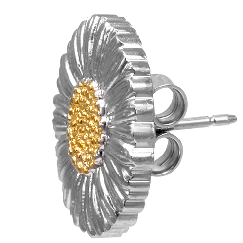 Shop (W) Buccellati Blossoms 小雛菊純銀鎏金耳環 女士款 JAGEAR012325