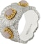 Buy (W) BUCCELLATI Daisy 銀色925純銀Opal戒指 JAGETE021325