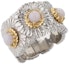 Shop (W) BUCCELLATI Daisy 銀色925純銀Opal戒指 JAGETE021325