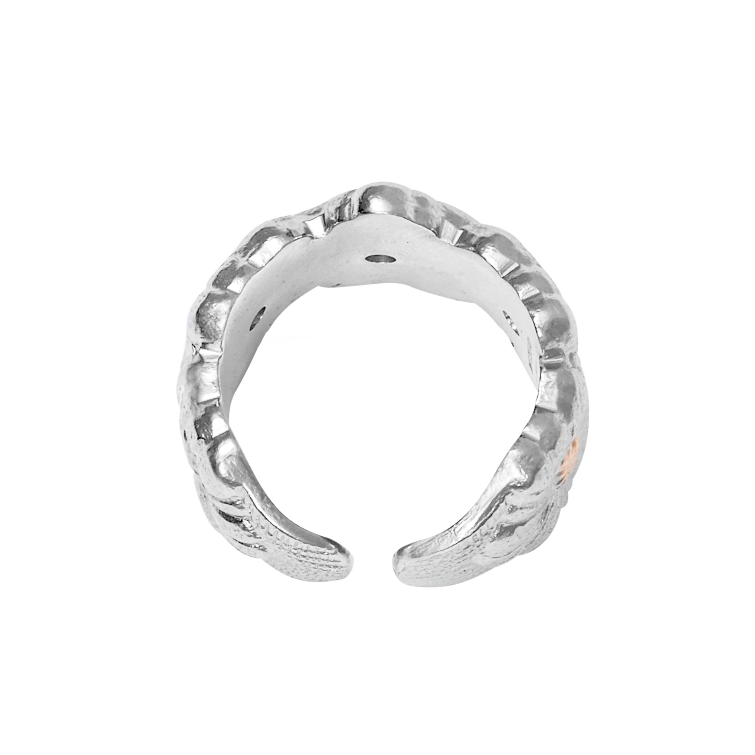 Shop (W) Buccellati Gardenia 銀鑽粉鑽925銀鍍金戒指 女款. JAGETE015241