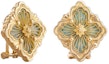 Lookbook (W) BUCCELLATI 女士18K金標誌夾式耳環 - 金色 JAUEAR022328