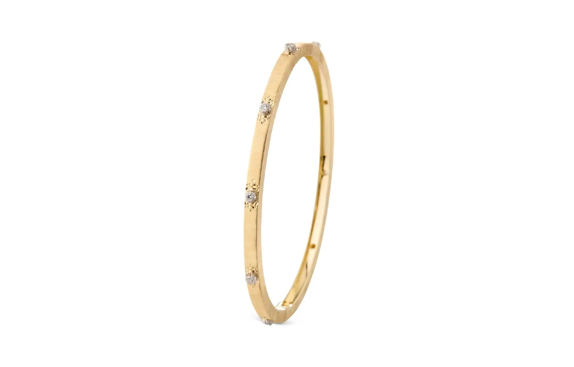 Order (W) BUCCELLATI Macri Classica 18K 金手鍊 - 金色 JAUBRA014996