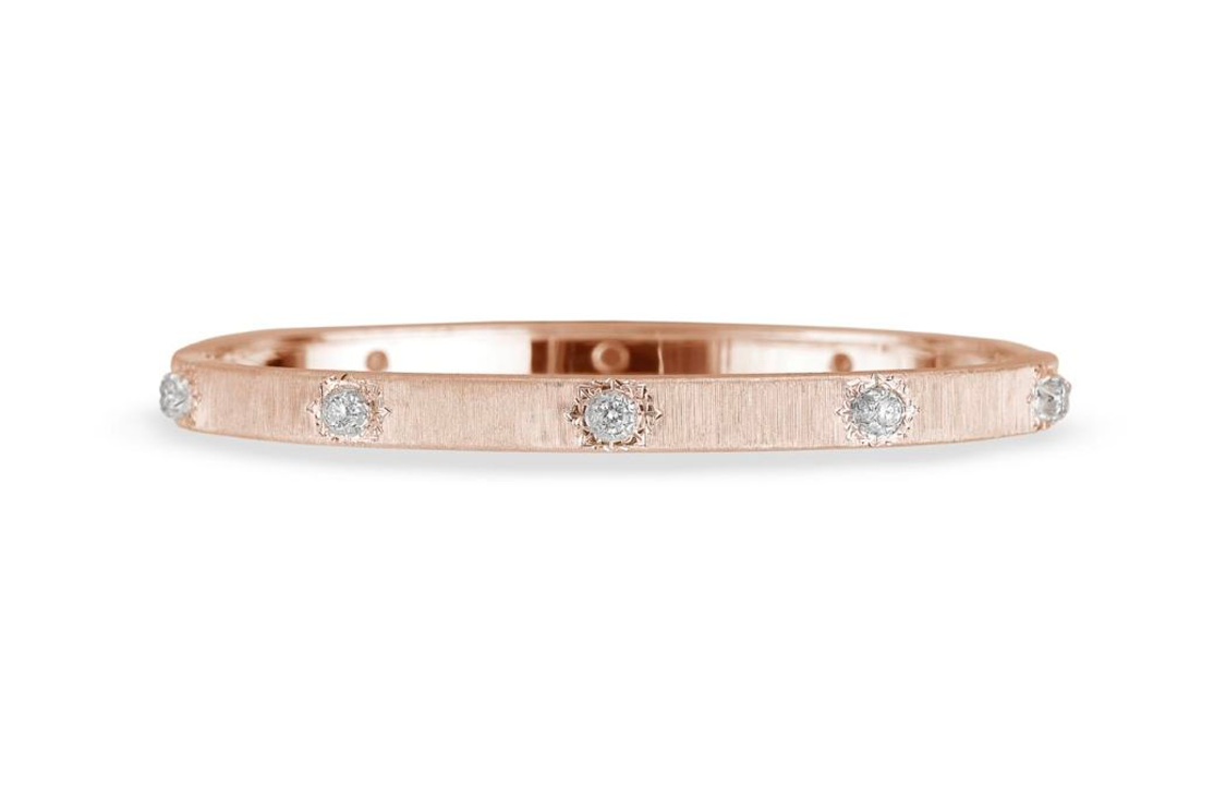 (Women) BUCCELLATI Macri Classica  Bracelet Platinum Rose Gold. JAUBRA009185