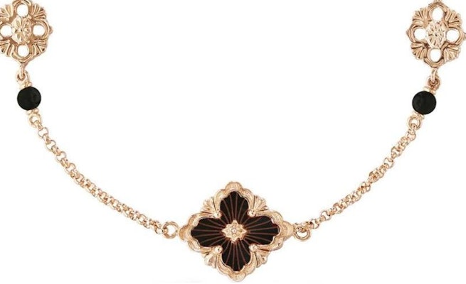 (W) BUCCELLATI Opera 18K玫瑰金瑪瑙項鍊手鍊 女士專屬配飾 jaubra018241 Lookbook (W) BUCCELLATI Opera 18K玫瑰金瑪瑙項鍊手鍊 女士專屬配飾 jaubra018241