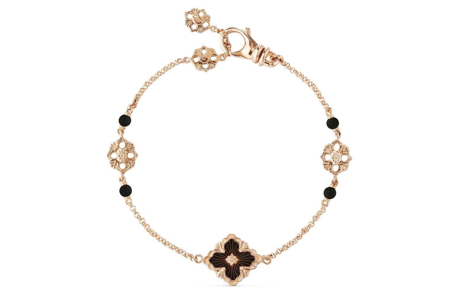 Shop (W) BUCCELLATI Opera 18K玫瑰金瑪瑙項鍊手鍊 女士專屬配飾 jaubra018241