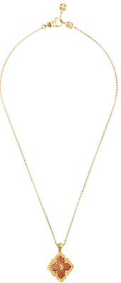 (W) Buccellati Opera 花卉吊墜項鍊 女款 - 金屬飾面 JAUPENO14933 Lookbook (W) Buccellati Opera 花卉吊墜項鍊 女款 - 金屬飾面 JAUPENO14933