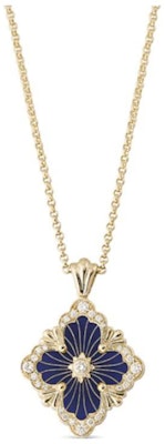 (W) BUCCELLATI Opera Tulle 18K金琺瑯鑽石項鍊 女款 JAUPEN018008 Buy (W) BUCCELLATI Opera Tulle 18K金琺瑯鑽石項鍊 女款 JAUPEN018008