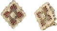 Order (W) Buccellati Opera Tulle 18K 金紅琺瑯女款耳環 JAUEAR014931