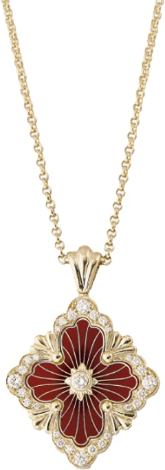 women-buccellati-opera-tulle-pendant-necklace-large-18-k-gold-enamel-red-for-women-jaupen-018007
