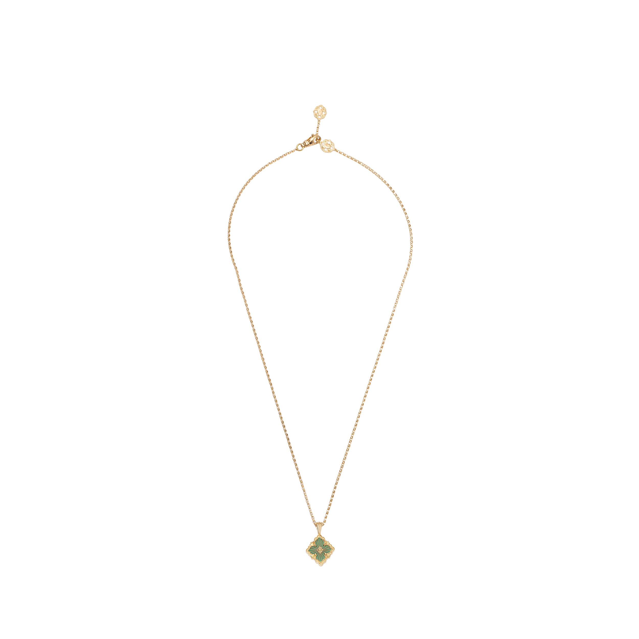 Lookbook (W) BUCCELLATI Opera Tulle 小型吊墜 18K金項鍊 女款配飾 JAUPEN017821