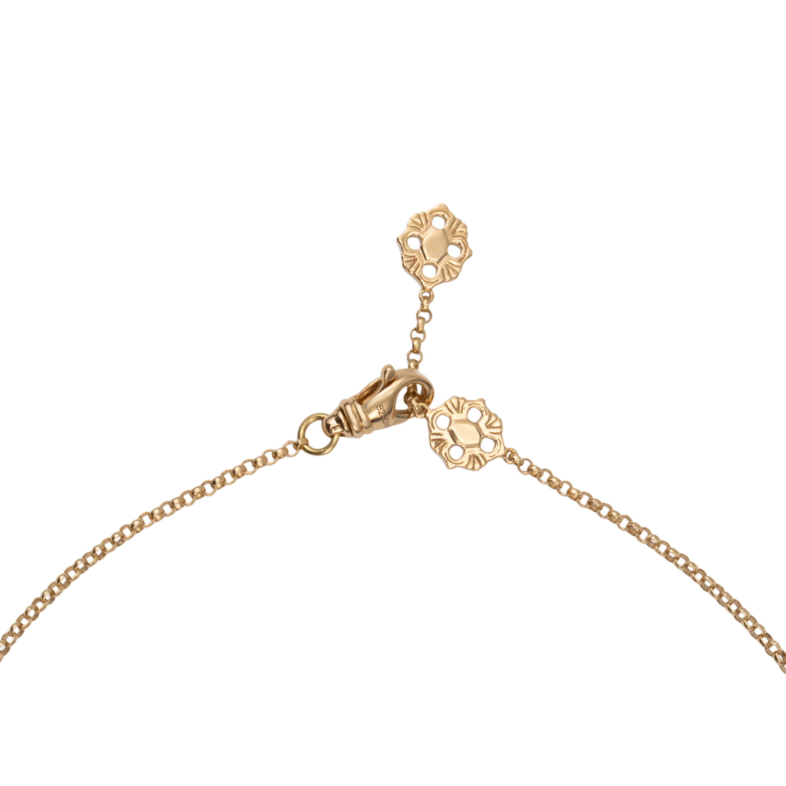 Shop (W) BUCCELLATI Opera Tulle 小型吊墜 18K金項鍊 女款配飾 JAUPEN017821